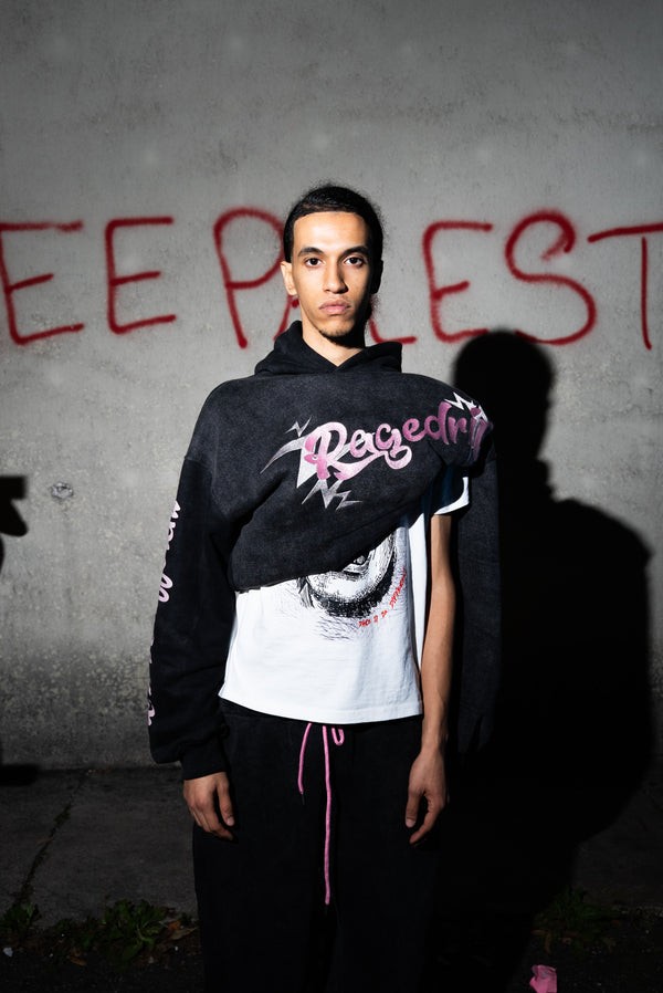 LIGHTNING EMBROIDERED HOODIE