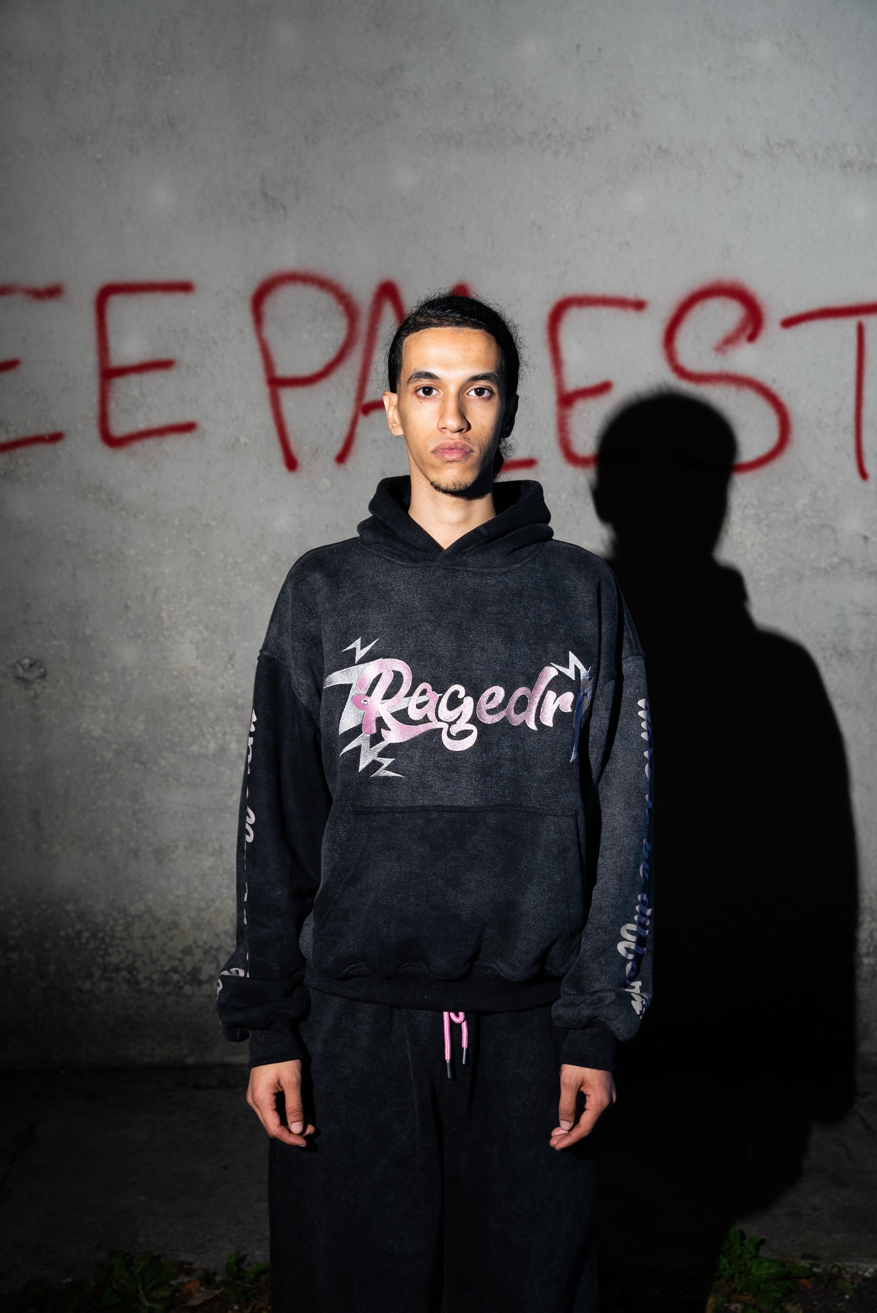 LIGHTNING EMBROIDERED HOODIE