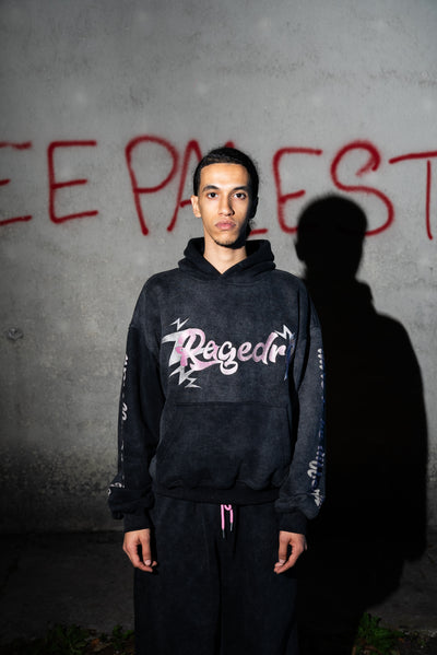 LIGHTNING EMBROIDERED HOODIE